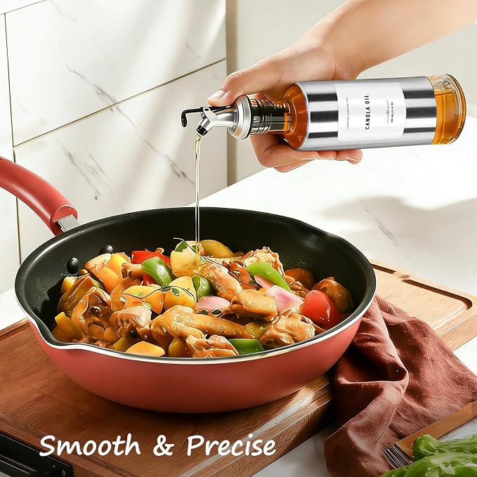Olive Oil Dispenser Bottles for Kitchen - Image 3