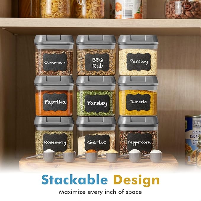Shazo 9 PC Airtight Food Storage Containers - Image 7