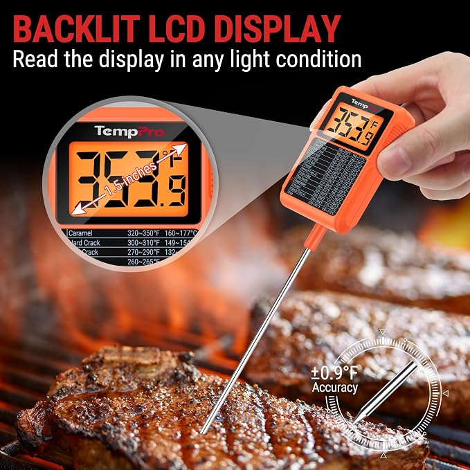 TempPro TP510 Waterproof Digital Candy Thermometer - Image 4