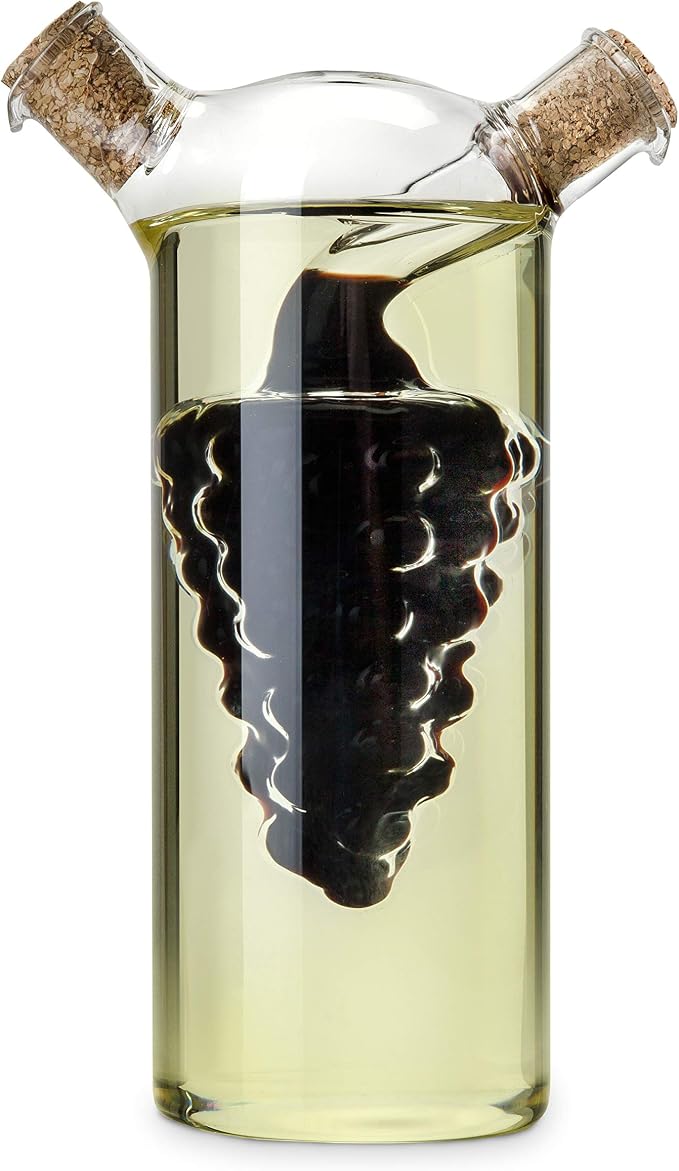 Twine 2-In-1 Oil and Vinegar Cruet Bottle by TWINE