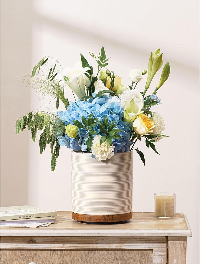 Utensil Holder, 360° Rotating Extra Large Ceramic Kitchen Utensil Holder - Image 7