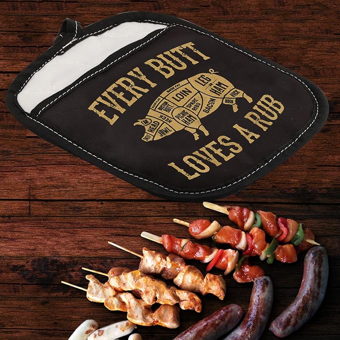 LEVLO Funny Pig Pork BBQ Grill Oven Mitt - Image 4