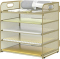 Letter Tray Paper Organizer 5-Tier Desk Organizer File Organizer Paper
