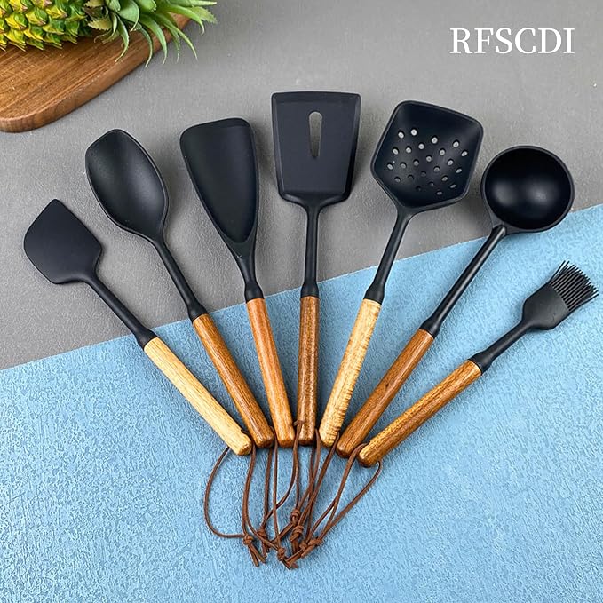 Exquisite Silicone Cooking Utensils Set - Image 8
