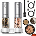 ThermoMaven 110ml Rechargeable Electric Salt and Pepper Grinder Set by ThermoMaven