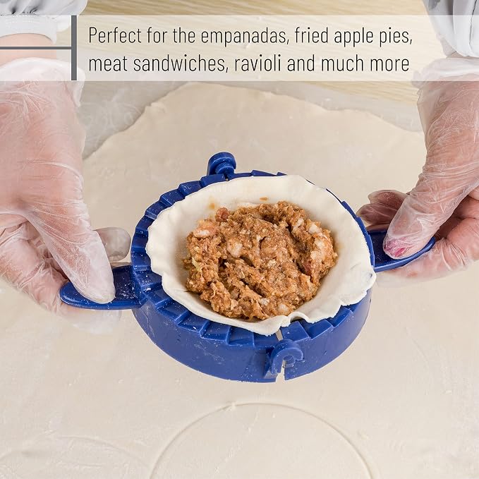 BTaT- Dough Press Set, 3 Pack, Pastry and Turnover Press, Hand Pie Maker - Image 7