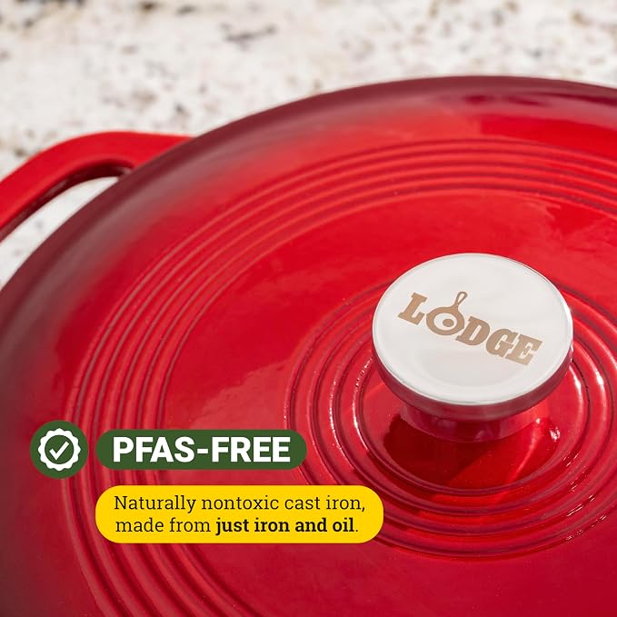 Lodge Essential Enamel Braiser - Image 4