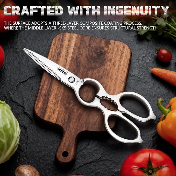 Huusk Kitchen Scissors All Purpose - Image 2