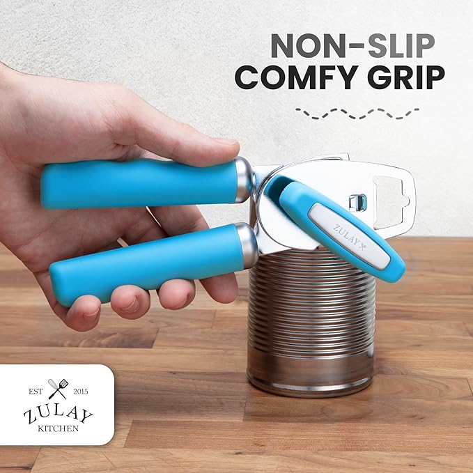 Zulay Kitchen Heavy Duty Stainless Steel Can Opener Manual - Image 5