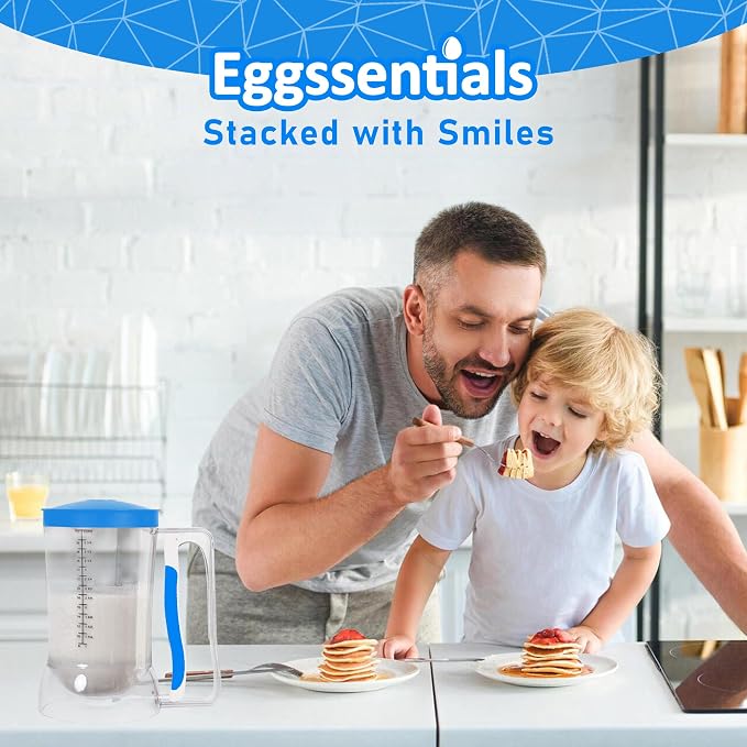 Eggssentials Batter Dispenser – Easy Pour Pancake Batter Dispenser - Image 2