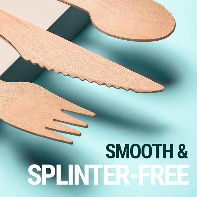 Disposable Wooden Spoons For Eating - Image 3