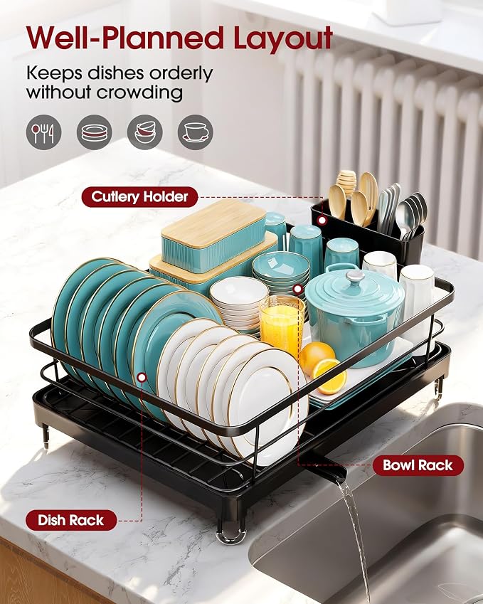 Sakugi Stainless Steel Dish Drying Rack - Image 3