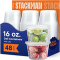 Stack Man 16 oz Deli Containers by StackMan