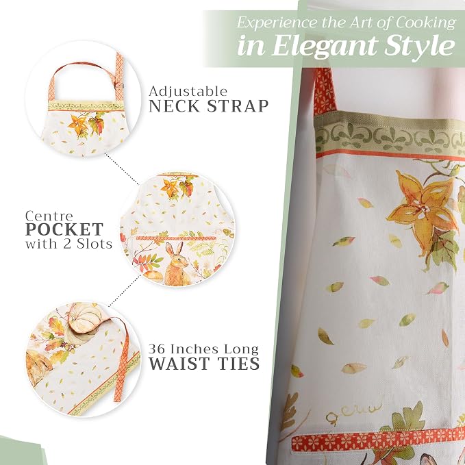 Maison d' Hermine 100% Cotton Apron - Image 6