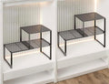 Extendable Metal Wire Shelf Organizer by HGZBS