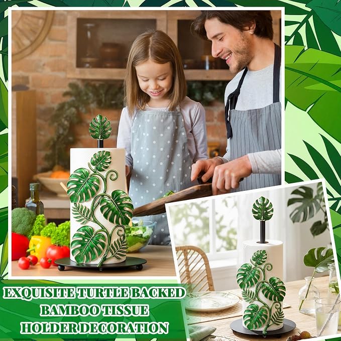 Thyle Tropical Monstera Paper Towel Holder - Image 6