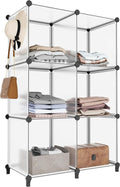 HOMIDEC 6-Cube Storage Organizer, Closet Organizer Storage Shelf Bookcase by DecorateYourHome