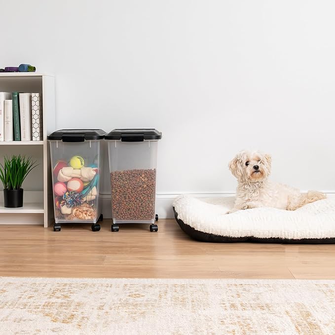 IRIS USA Dog Food Storage Container, 2 Pack, Airtight Seal - Image 10