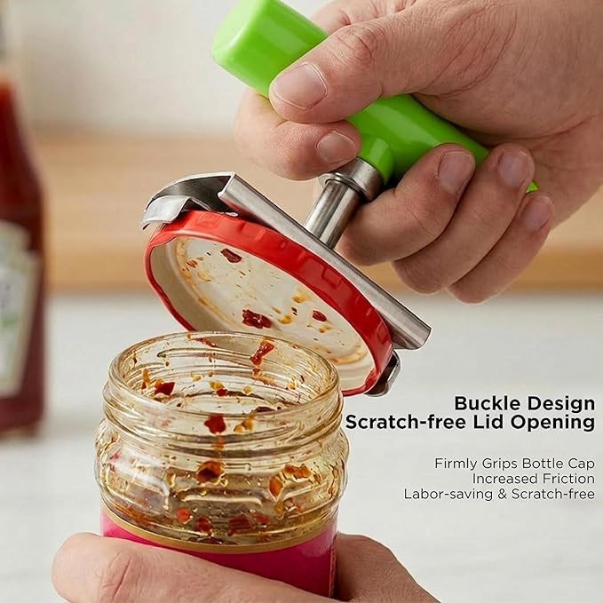 2Pcs Adjustable Jar Opener, Stainless Steel Labor-Saving Can Opener - Image 4