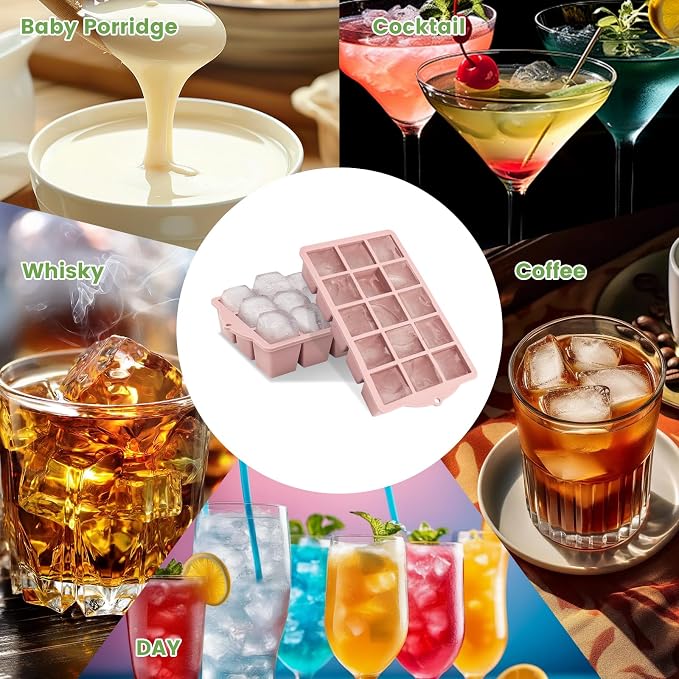 FANYITY Silicone Ice Cube Tray - Image 7