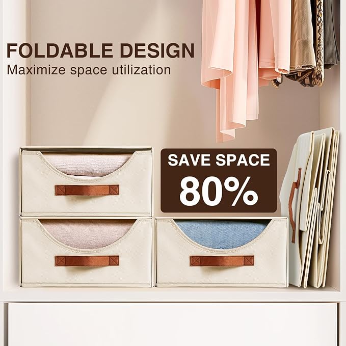 Homsorout Large Closet Storage Bins - Image 7