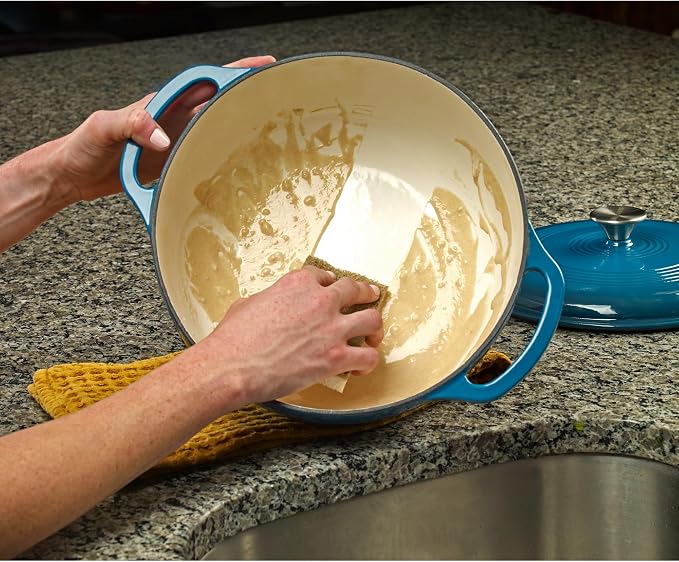 Mercer Culinary Enameled Cast Iron Round Dutch Oven, 6 qt. - Image 8