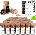 Churboro 24 Spice Jars with 547 Labels by Churboro