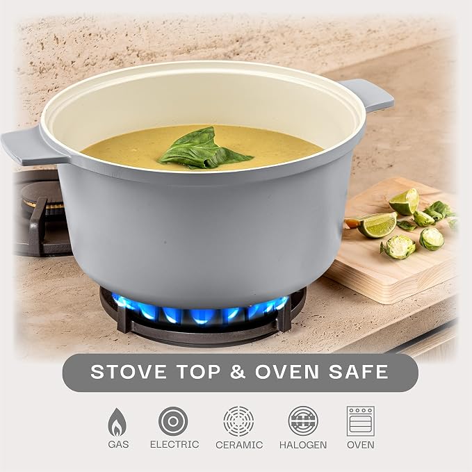 Gotham Steel 5 Qt Dutch Oven Pot - Image 4