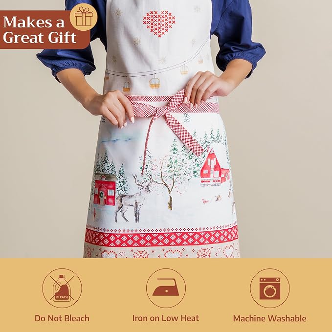 Maison d' Hermine 100% Cotton Apron - Image 5