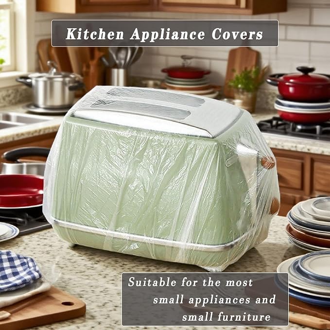 STAYWILD 30 PCS Kitchen Small Appliance Dust Covers, Disposable Thickened - Image 3