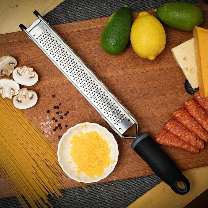 3 in 1 Cheese Grater Zester Citrus Lemon 304 Stainless Steel Zester Versatile - Image 7