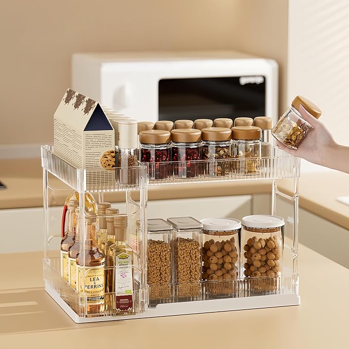 Mustorn Pull Out Spice Rack Organizer - Image 9