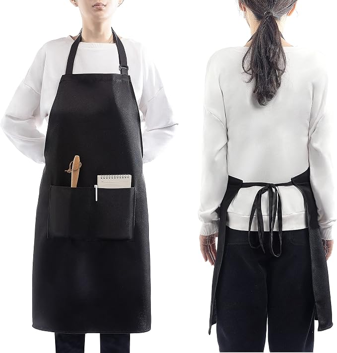 4 Pack Adjustable Apron, Machine Washable Apron Perfact - Image 6