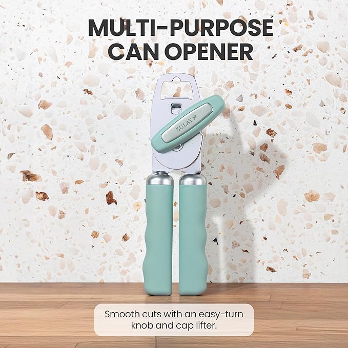 Zulay Kitchen Heavy Duty Stainless Steel Can Opener Manual - Image 2