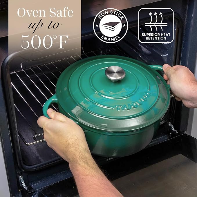 Nuovva Enamelled Cast Iron Dutch Oven Pot - Image 5
