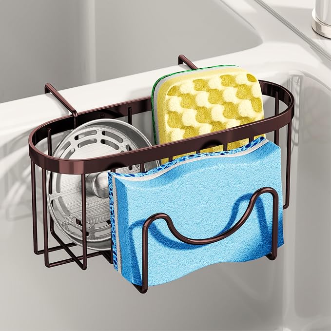 SWTYMIKI Sponge Holder for Kitchen Sink by SwtyMiki-TidyHomeSweetLife