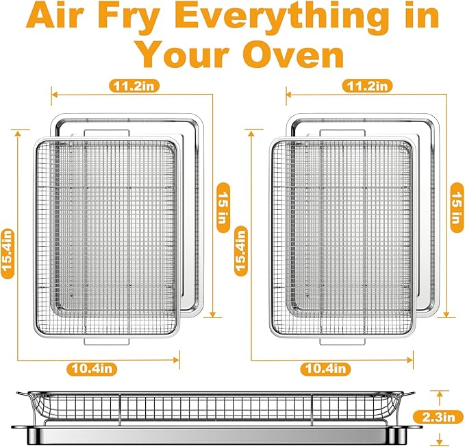 DONGULI Air Fryer Basket Oven - Image 3