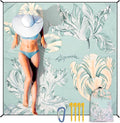 HIHOHO Beach Blanket Waterproof Sandproof Extra Large Beach Mat 79" X by HIHOHO