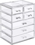 Sorbus Acrylic Makeup Organizer Set, 7-Drawer Vanity & Countertop Cosmetic by Sorbus