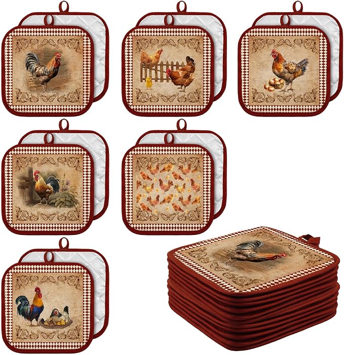 Bencailor 12 Pcs Pot Holders by Bencailor