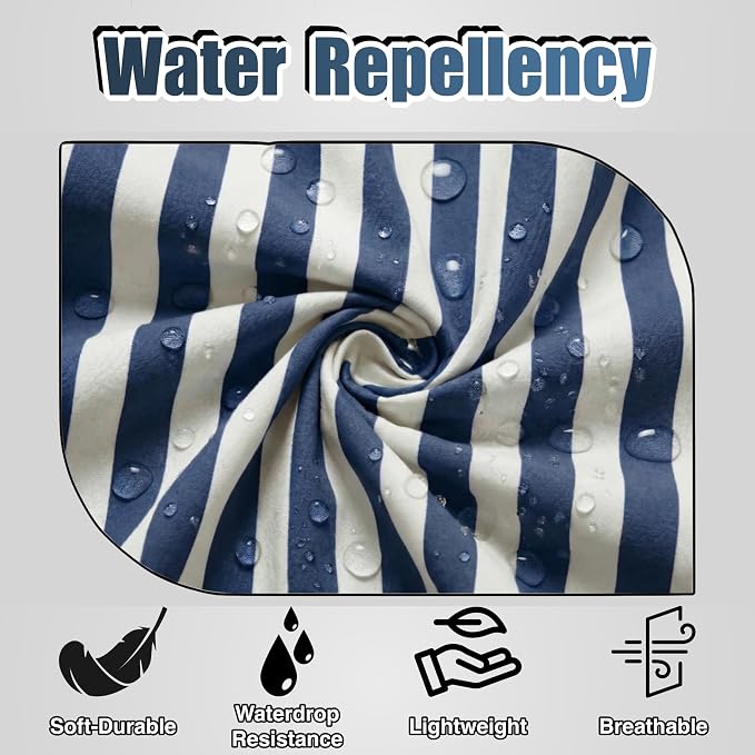 TOSHEX Kitchen Apron Waterdrop Resistant Cotton Apron - Image 4