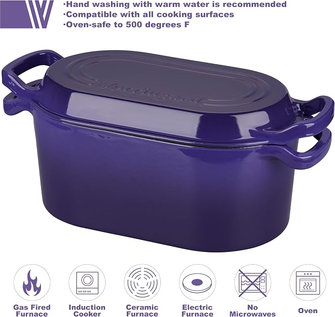 VORRINGARD Oval Dutch Oven Pot - Image 3
