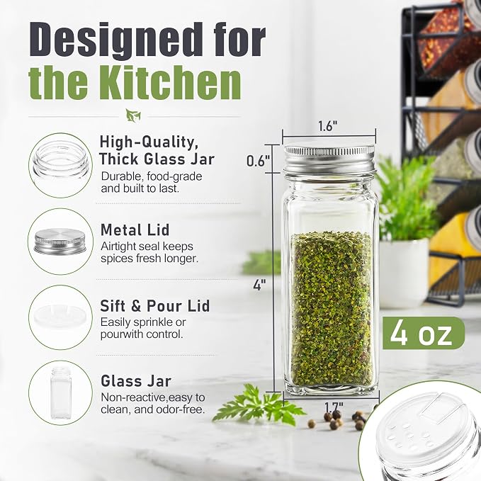 UVIAHOMI Magnetic Spice Rack Organizer - Image 5