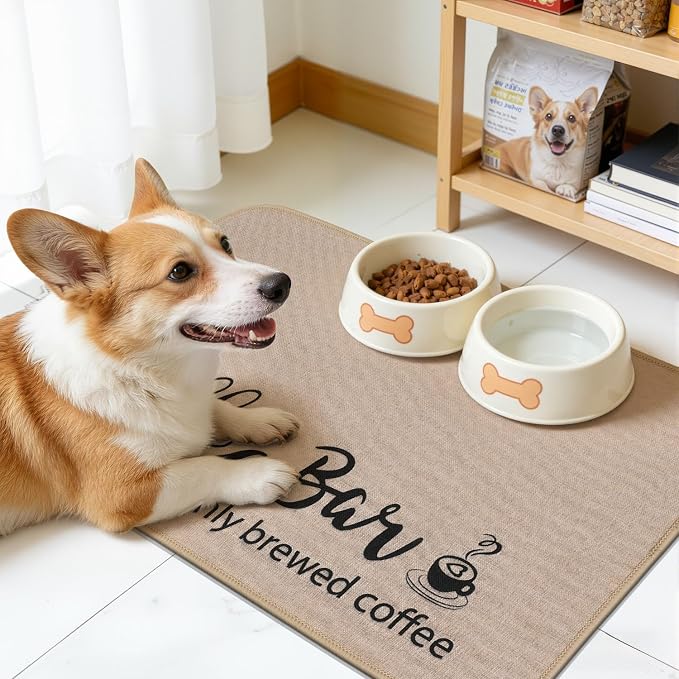 Findosom Dish Drying Mat, Cuttable Drying Mat - Image 3