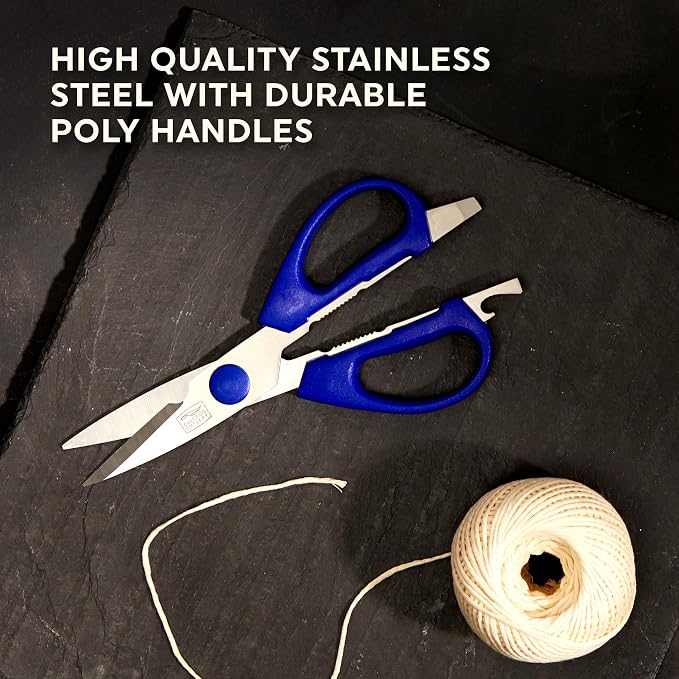 Chicago Cutlery 2-Pack Soft Grip Kitchen Scissors Shears - Image 4