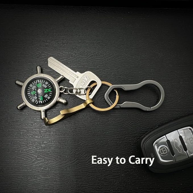 Titanium Bottle Opener, Small Keychain Beer Bottle Opener Can Opener - Image 6