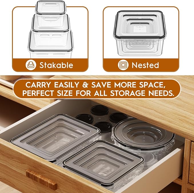 44 PCS Food Storage Containers - Image 5