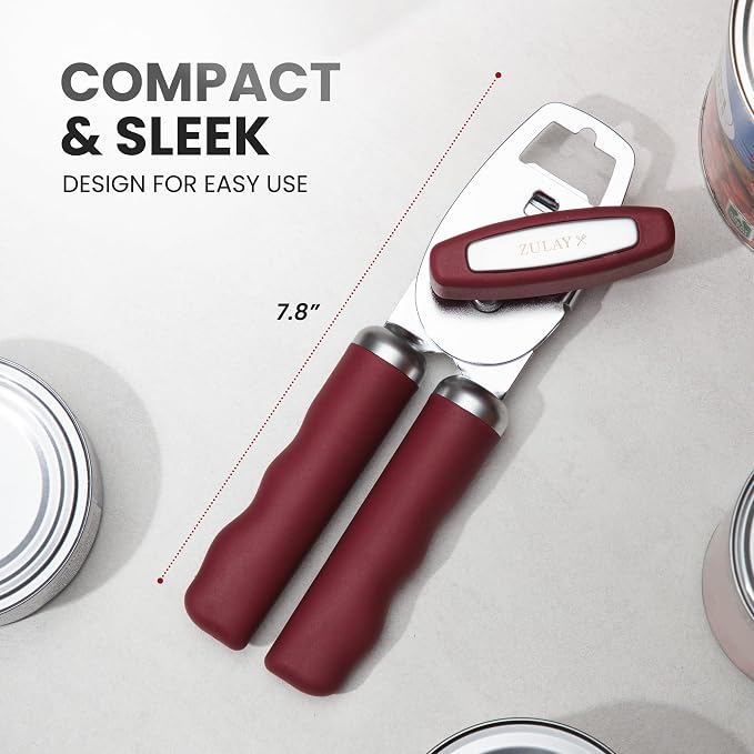 Zulay Kitchen Heavy Duty Stainless Steel Can Opener Manual - Image 2