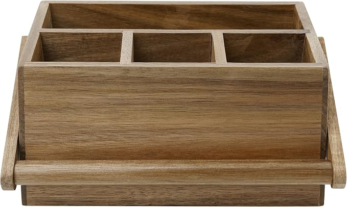 VaeFae Acacia Silverware Caddy - Image 2