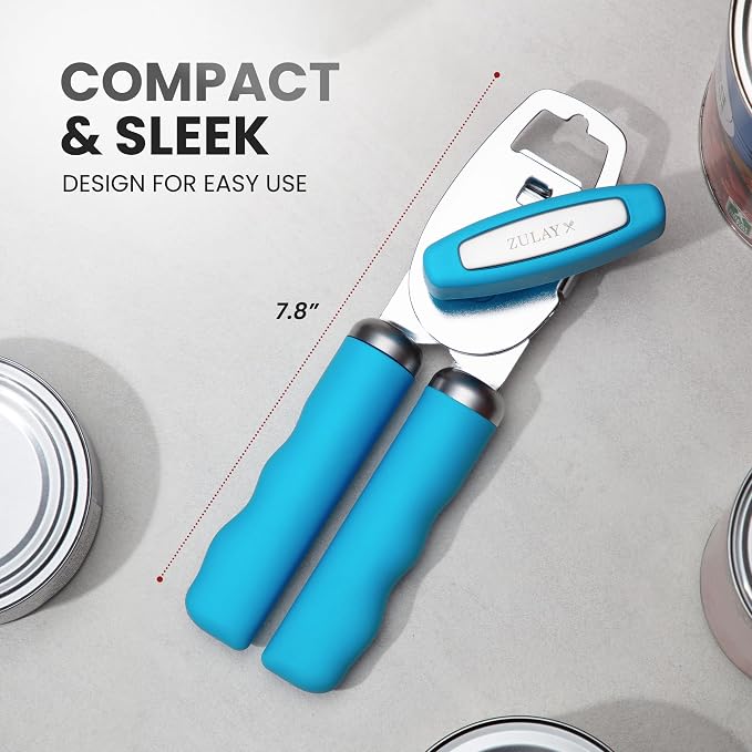 Zulay Kitchen Heavy Duty Stainless Steel Can Opener Manual - Image 2